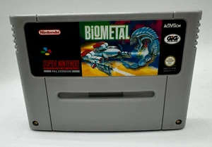 Biometal Snes super nintendo Pal Eng Jeu Gig Utilisée Seulement Cartouche Italy - Photo 1/4