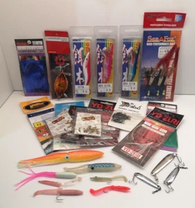 Lotto Stock materiale da pesca barca mare - 25 Pezzi - CD513 - Picture 1 of 7