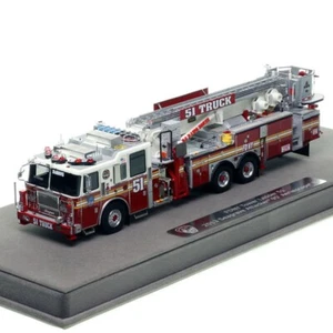 Fire Replicas 1/50 FDNY Seagrave 2013 Attacker 95'Tower Ladder 51 Bronx FR009-51 - Picture 1 of 12