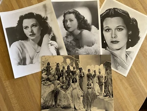 Hedy Lamarr - Colección de fotos vintage 8 x 10 - lote muy bonito - Imagen 1 de 5