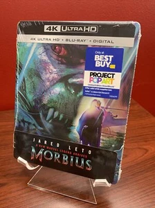 Morbius Pop Art Edition Steelbook (4K UHD+Blu-ray+Digital Marvel) Factory Sealed - Picture 1 of 6