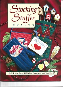 Stocking Stuffer Crafts Pattern Paperback Book 2004 26 Projects for Everyone - Picture 1 of 2