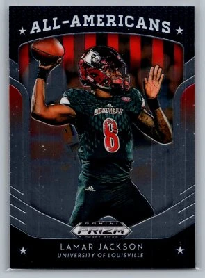 2019 Panini Prizm Draft Picks #59 Lamar Jackson - Image 1 of 2
