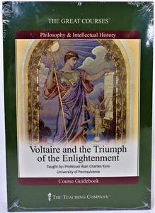 "Voltaire & Triumph Of The Enlightenment" The Great Courses CDs / Guidebook NEW - Imagen 1 de 3