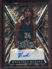 2023 Leaf Exotic Crystal Elephant Mackenzie Mgbako Auto Rc #BA-MM1 (2/4)