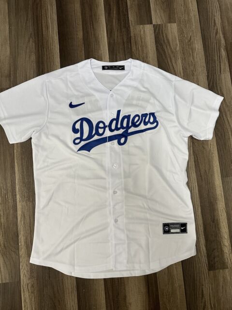 Men's Los Angeles Dodgers Nike Gray Road Authentic Custom Patch Jersey