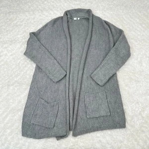Gap Women's XL Tall Gray Open Sweater Knit Capsule Cozy Lounge Casual Pockets - Picture 1 of 11