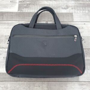 Scuderia Ferarri S.p.A Formula 1 Racing Black Laptop Shoulder Messenger Bag