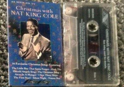 cassette Nat King cole Christmas Xmas festive music songs - Image 1 of 2