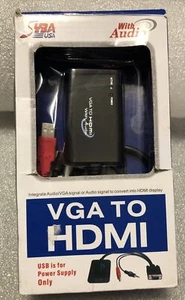 IOCREST SY-ADA31025 VGA To HDMI Converter New - Picture 1 of 4