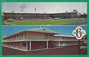 Motel 6 Fresno California North Fresno Hwy 41 Vintage Postcard - Picture 1 of 2