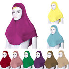 2 Stck. muslimischer Damen-Unterschuh Hijab Hut Turban Ninja Amira Schal Halstuch Schal Bezug