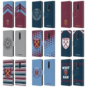 WEST HAM UNITED FC 2018/19 CREST LEATHER BOOK WALLET CASE FOR BLACKBERRY ONEPLUS - Picture 1 of 15