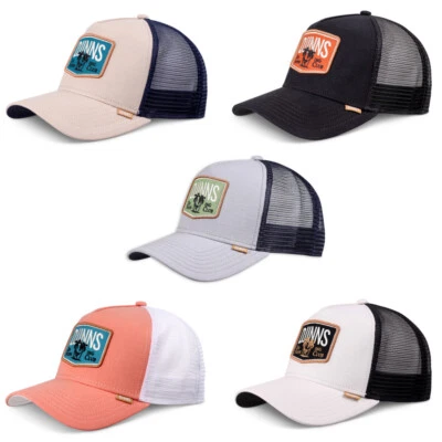 Djinns HFT Do Nothing Club Sunnyfab Cap High Fit Trucker Mesh Kappe Curved Mütze