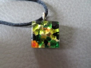 collier pendentif Murano véritable - Picture 1 of 5