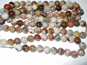 - Pietre Dure Forate - AGATA MEX sfera 6 mm 12 pz - Picture 1 of 1