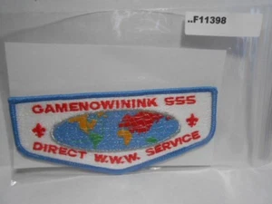 GAMENOWININK LODGE 555 LIGHT BLUE BORDER F11398 - Bild 1 von 1