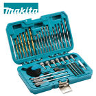 Makita P-90233 75 Piece Drill Bit Holesaw Flat Bit Socket Hss Wood Drill Set