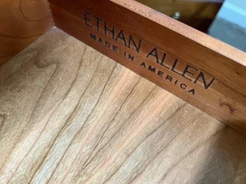 Ethan Allen Office Desk and chair Cover