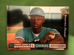 1994 Upper Deck Electric Diamond #536 Charles Johnson Florida Marlins - Picture 1 of 1
