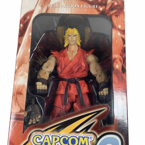 Capcom Vs Snk 2 Ken Millionaire Fighting 2001 Collectible Action Figure Cover