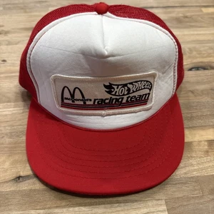 Vintage Hot Wheels McDonald’s Racing Team Mütze Mesh SnapBack Truckermütze - Bild 1 von 5