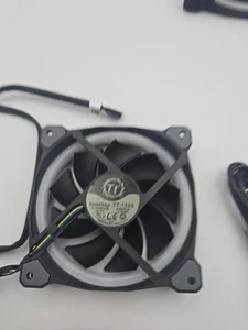 Thermaltake TT-1225 120mm Fan - A1225L12S White LED - Picture 1 of 4