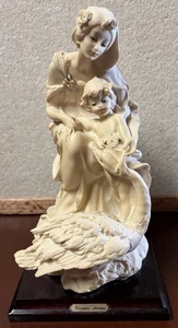 Giuseppe Armani 1987 Umstandsmode mit Schwan Skulptur Florence Italy - Bild 1 von 14