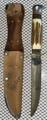 Edge Brand Original Bowie Knife With Sheath, Solingen Germany - Image 1 of 4