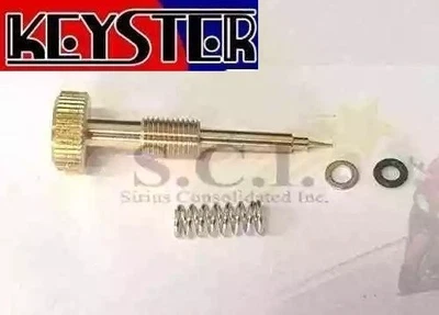 KAWASAKI KLR 650 KLR650 TORNILLO DE PULGAR MEZCLA DE RALENTÍ DE AIRE PARA CARBURADOR KEIHIN CV Foto 1 de 4