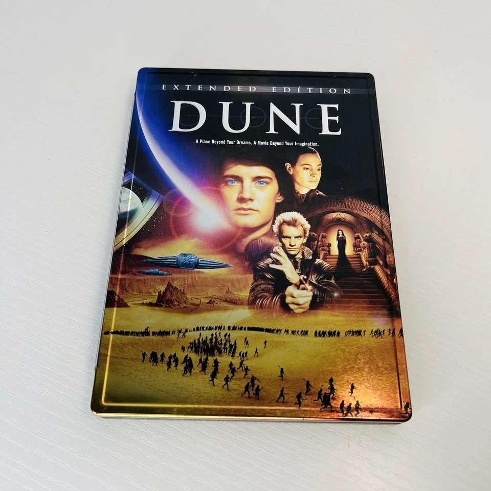 Dune Extended Edition DVD Movie 1984 2005 With Insert Double Sided Disc TESTED Foto 1 de 4