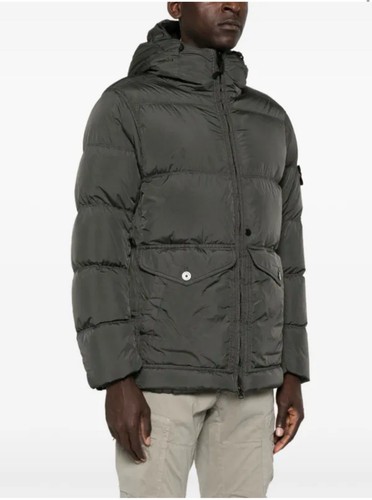STONE ISLAND BUSSOLA BADGE PUFFER JACKET TAGLIA LARGE