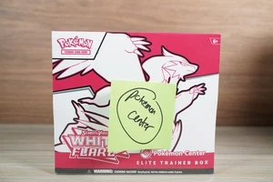 Pokemon TCG Scarlet Violet White Flare *Pokemon Center* Elite Trainer Box ETB - Picture 1 of 6