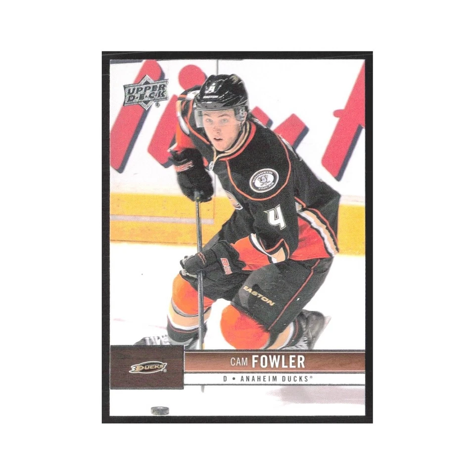 2012 Upper Deck Cam Fowler Anaheim Ducks #4 - Image 1 of 3