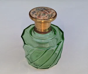 Parfümflakon Vintage grün - Bild 1 von 16