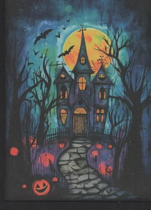 Junk Journal Art Cards, Halloween , 15pcs 4"x 6" - Picture 1 of 15
