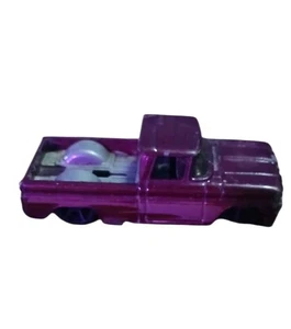 HOT WHEELS 1962 CUSTOM CHEVY TRUCK PURPLE DIE CAST 2008 - Picture 1 of 5