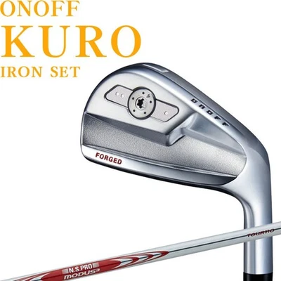 GLOBERIDE DAIWA Golf Japan 2026 ONOFF IRON KURO TOUR 110 S #6-Pw SET 5-Irons - Image 1 of 4