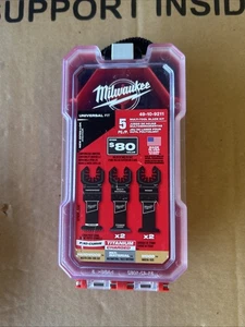 Milwaukee Open-Lok oszillierendes Multi-Tool Klingen-Set - 5-teilig - Bild 1 von 2