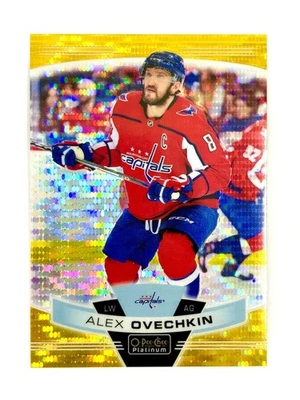Alex Ovechkin 2019-20 Upper Deck O-Pee-Chee platina ouro sísmico 11/50 - Imagem 1 de 2