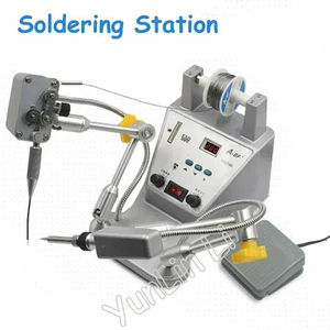 Saldatore automatico erogatore pedale saldatrice di precisione HS376D 24V - Foto 1 di 19