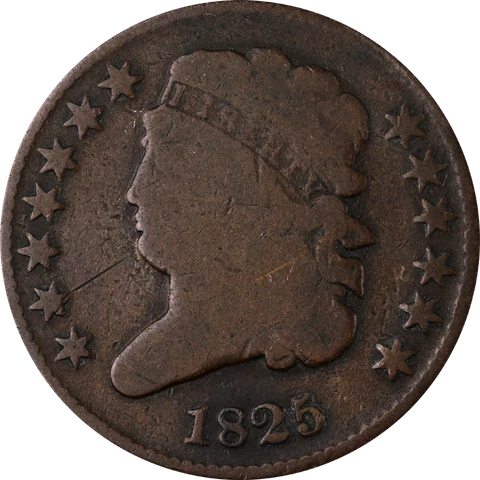 1825 Half Cent Great Deals From The Executive Coin Company Cover