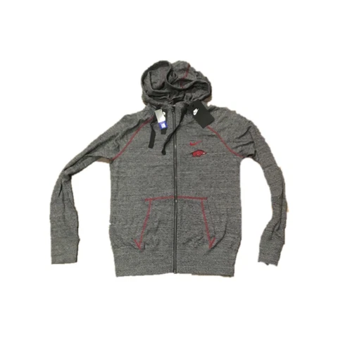 NEW NWT Arkansas Razorbacks Nike Women's Gym Vintage Hoodie Sweatshirt Small Cover