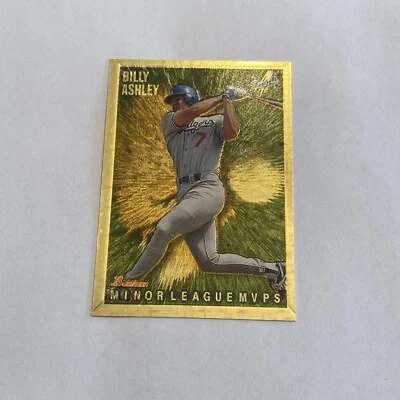 1995 Bowman Billy Ashley Prime Prospect  #223 Foil Gold - Image 1 of 2