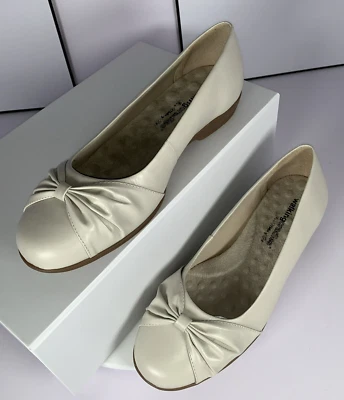 Walking Cradles Womens Fall Taupe Ballet Flats Comfortable Casual Shoes 10WW NEW - Image 1 of 4