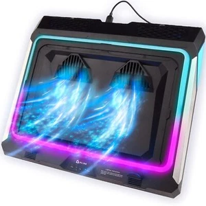 Mistral Laptop Cooling Pad - New 2024 - Powerful Turbo-Laptop Fans 4500 RPM -... - Bild 1 von 8