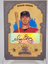 2004 Diamond Kings DK Signatures Framed Silver #121 Morgan Ensbe/15 Auto Card!