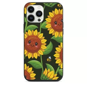 Süßeste Sonnenblume und Biene Design Hülle für iPhone 14 14 Pro 14pro max 13 12 11 Pro - Bild 1 von 31