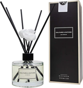 Reed Diffuser Set 6.7Oz (200Ml) Jasmine Scented Diffuser with Sticks Home Fragra - Picture 1 of 8