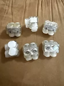 (6 Pack) Burndy Bit-2/O AL9CU 14AWG-2/O Insulated Multi-tap Connector 600 Volts - Picture 1 of 4